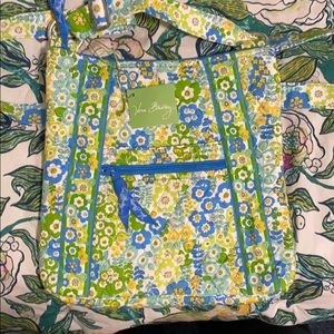 Vera Bradley hipster in English meadow